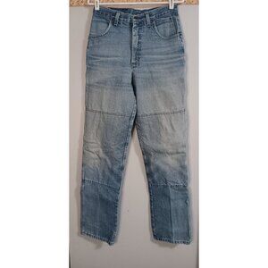 Draggin Jeans 26 Medium Wash Denim Straight Motorcycle Biker Travel USA Jeans